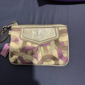 Coach wristlet